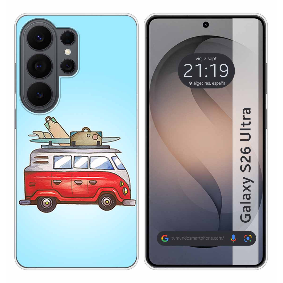 Funda Silicona para Samsung Galaxy S26 Ultra 5G...