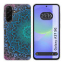 Funda Silicona Transparente para Samsung Galaxy A37 5G diseño Mandala Dibujos