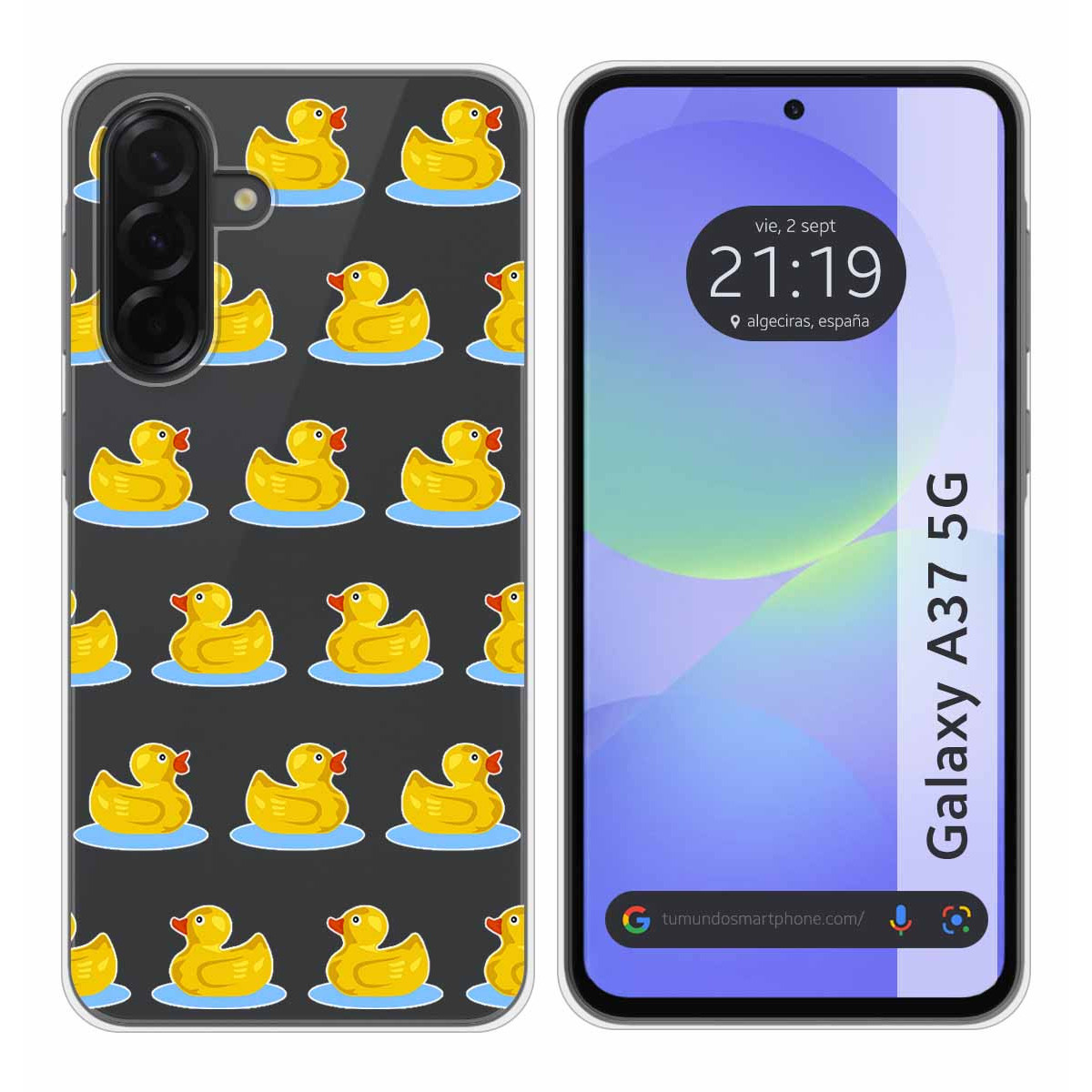 Funda Silicona Transparente para Samsung Galaxy...
