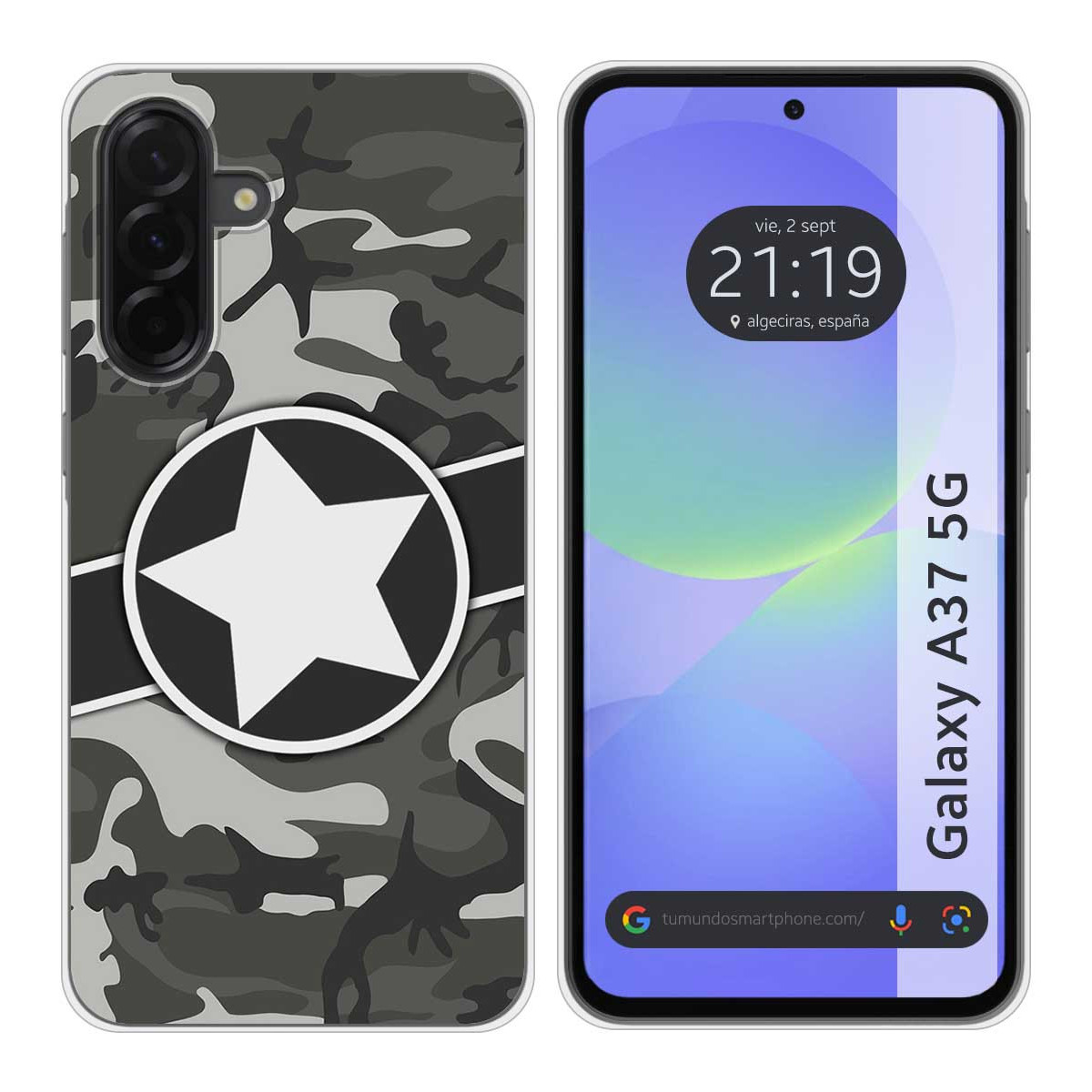 Funda Silicona para Samsung Galaxy A37 5G...