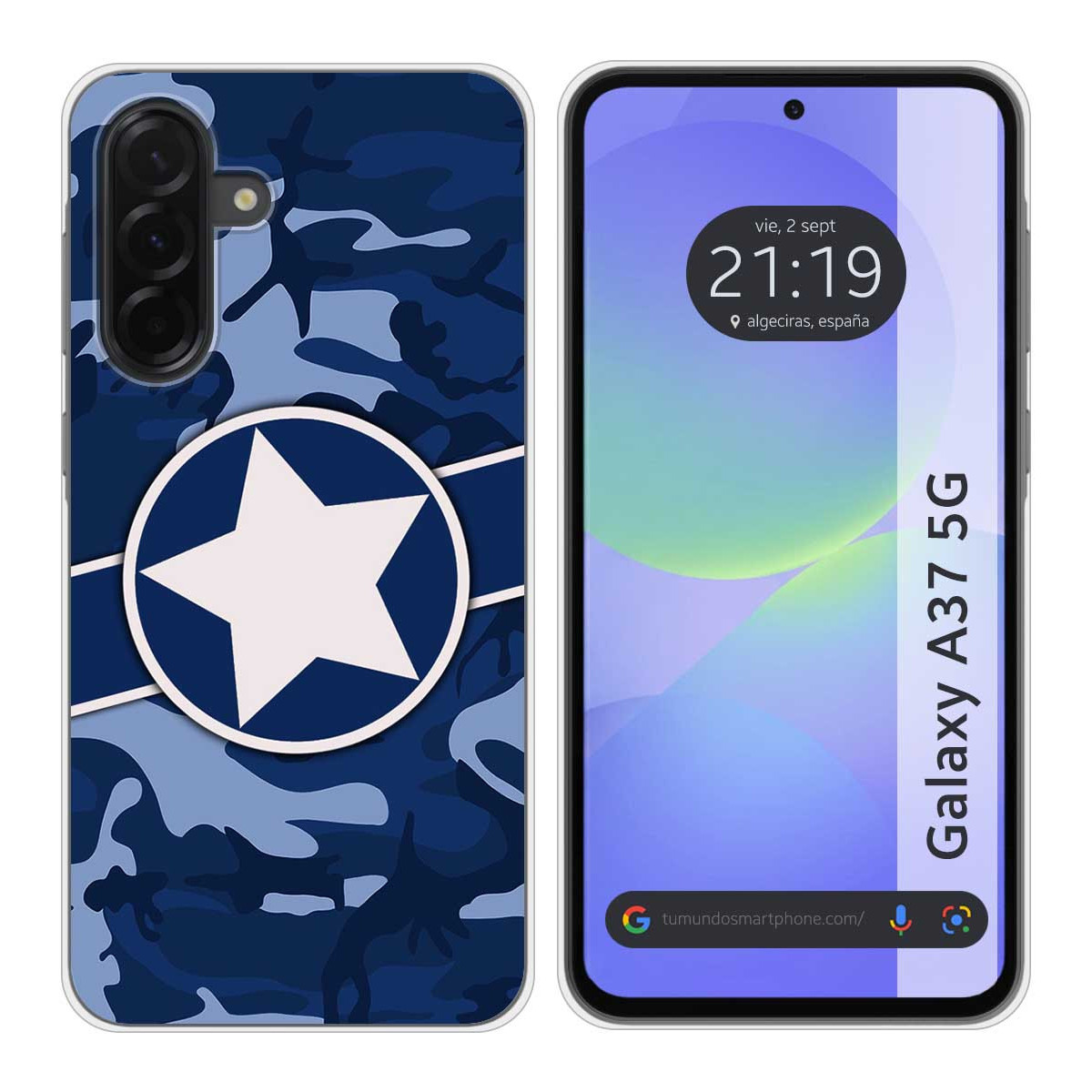 Funda Silicona para Samsung Galaxy A37 5G...
