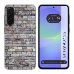 Funda Silicona para Samsung Galaxy A37 5G diseño Ladrillo...