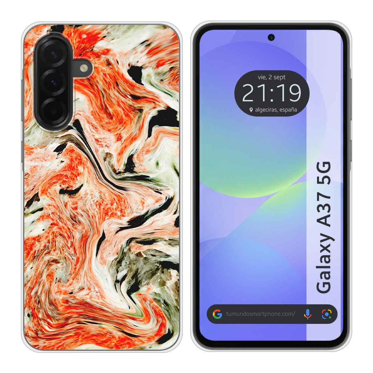 Funda Silicona para Samsung Galaxy A37 5G...