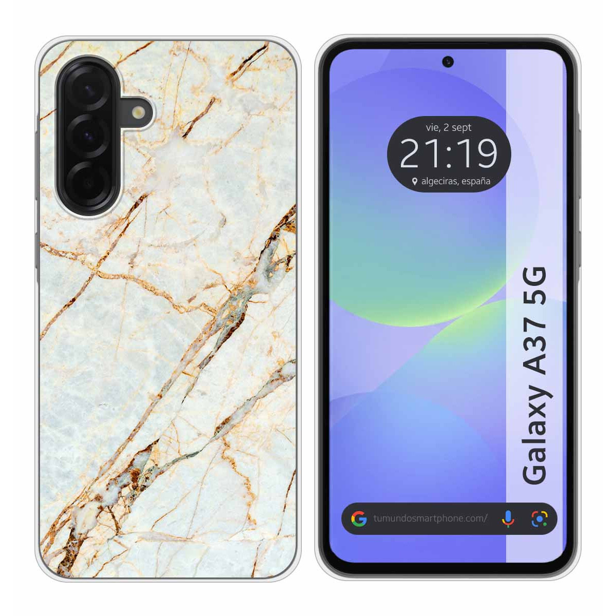 Funda Silicona para Samsung Galaxy A37 5G...