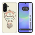Funda Silicona para Samsung Galaxy A37 5G diseño Creativity Dibujos