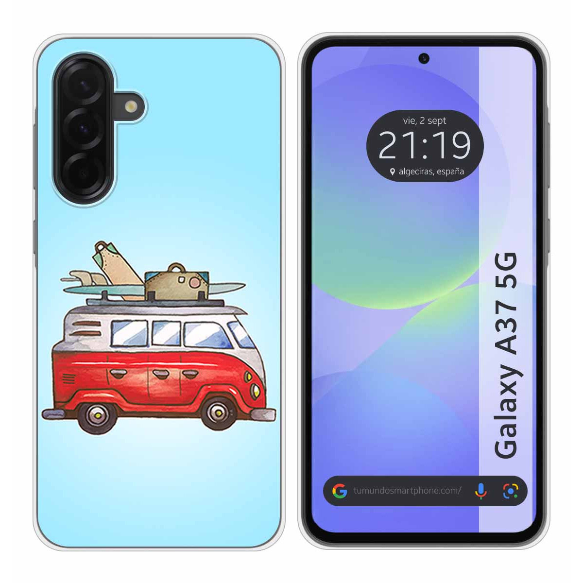 Funda Silicona para Samsung Galaxy A37 5G...