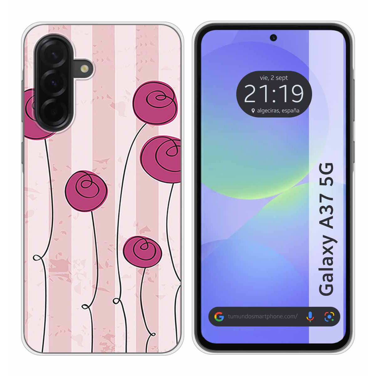Funda Silicona para Samsung Galaxy A37 5G...