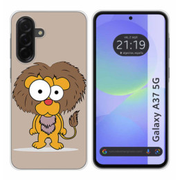 Funda Silicona para Samsung Galaxy A37 5G diseño Leon...