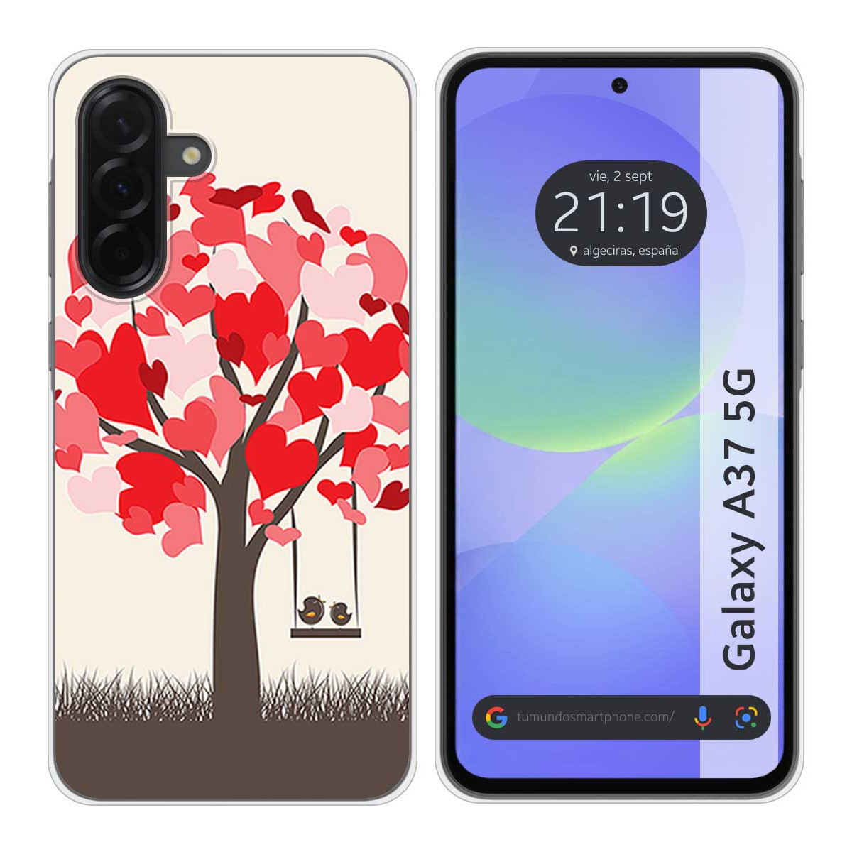 Funda Silicona para Samsung Galaxy A37 5G...