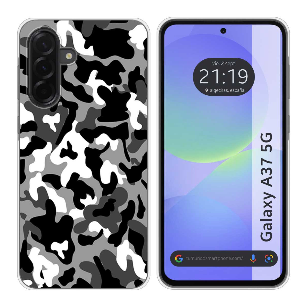 Funda Silicona para Samsung Galaxy A37 5G...