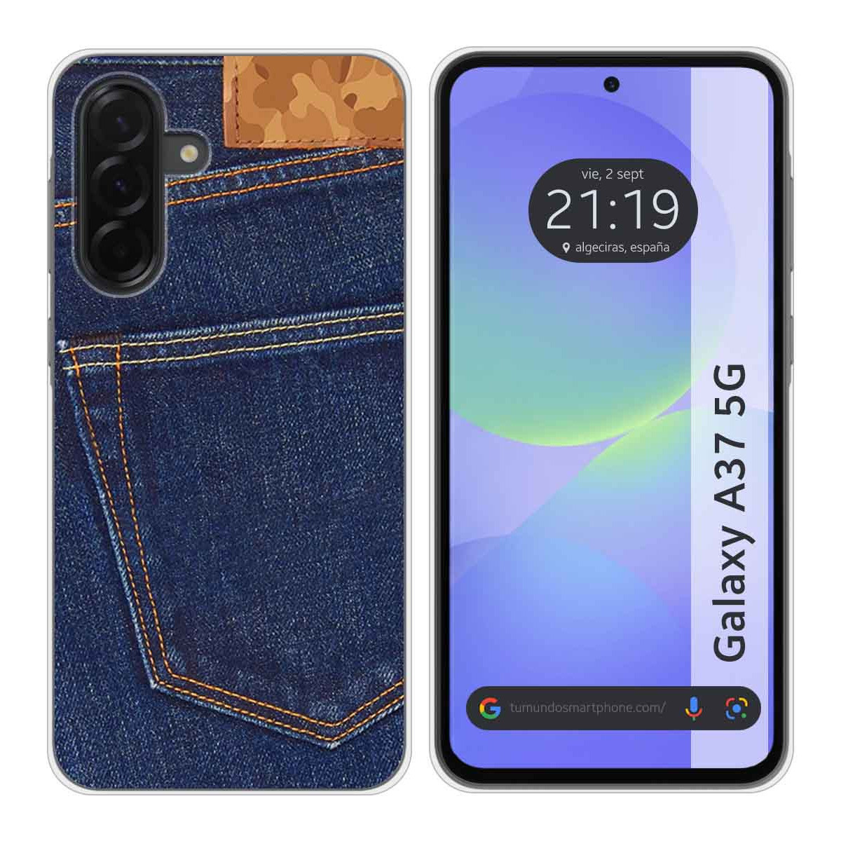 Funda Silicona para Samsung Galaxy A37 5G...