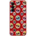 Funda Silicona Líquida Roja para Samsung Galaxy A37 5G diseño Catrina Dibujos