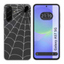 Funda Silicona Transparente para Samsung Galaxy A57 5G diseño Araña Dibujos