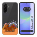 Funda Silicona Transparente para Samsung Galaxy A57 5G diseño Bufalo Dibujos