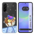 Funda Silicona Transparente para Samsung Galaxy A57 5G diseño Cabra Dibujos