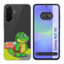Funda Silicona Transparente para Samsung Galaxy A57 5G diseño Coco Dibujos
