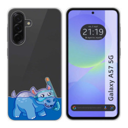 Funda Silicona Transparente para Samsung Galaxy A57 5G...