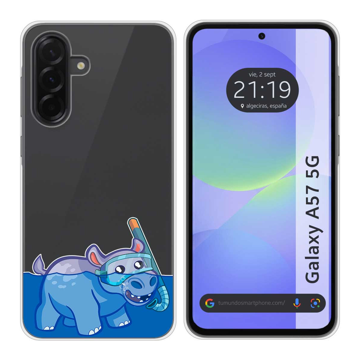 Funda Silicona Transparente para Samsung Galaxy...