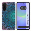 Funda Silicona Transparente para Samsung Galaxy A57 5G diseño Mandala Dibujos
