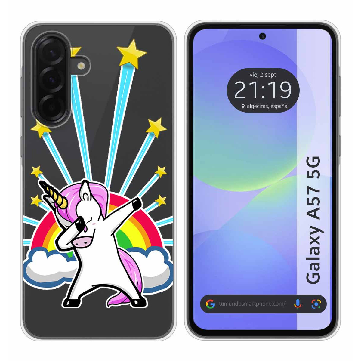 Funda Silicona Transparente para Samsung Galaxy...