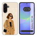 Funda Silicona para Samsung Galaxy A57 5G diseño Mujer 01 Dibujos