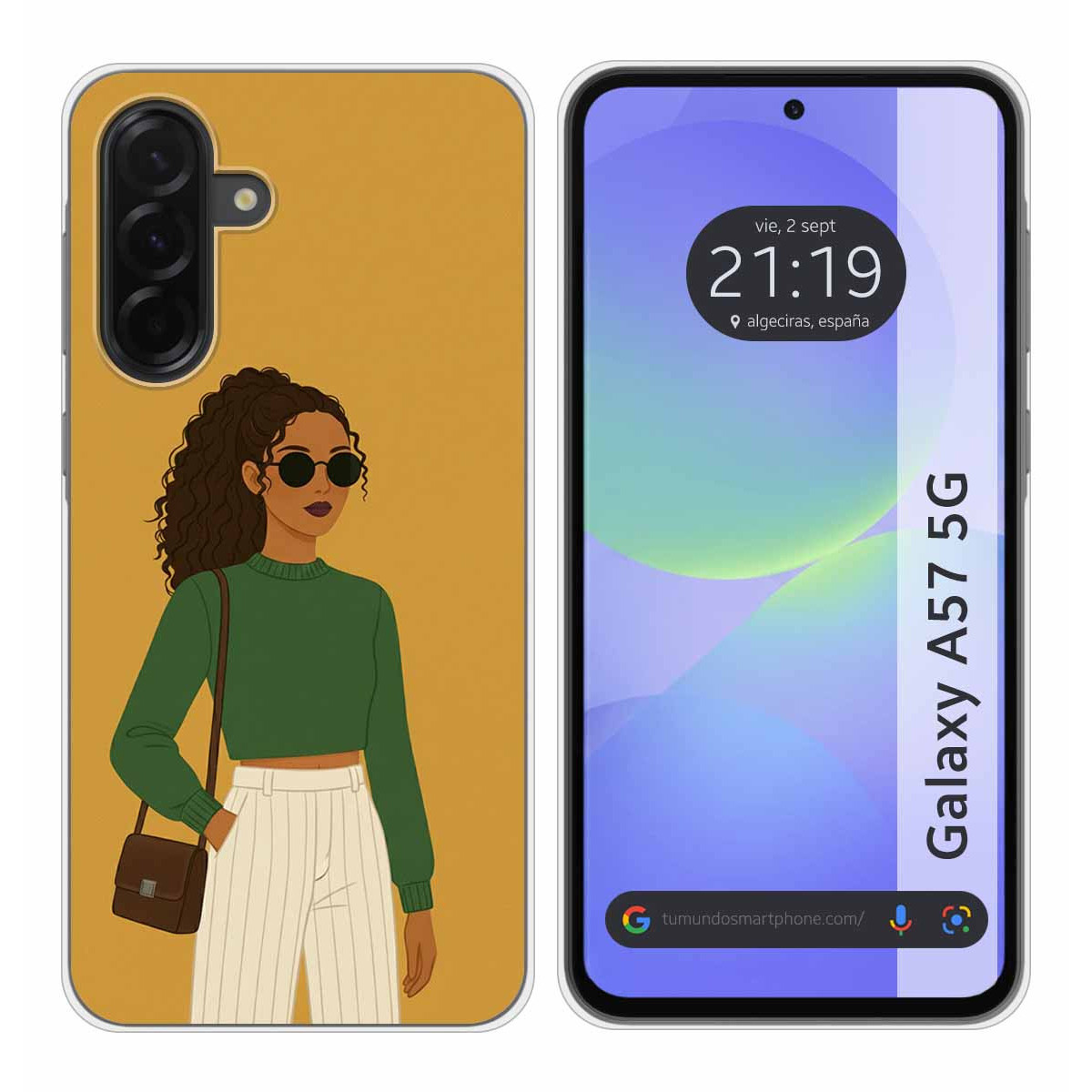 Funda Silicona para Samsung Galaxy A57 5G...