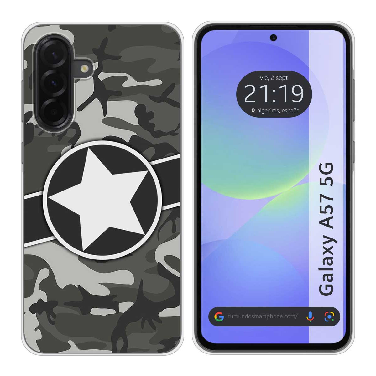 Funda Silicona para Samsung Galaxy A57 5G...