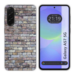 Funda Silicona para Samsung Galaxy A57 5G diseño Ladrillo...