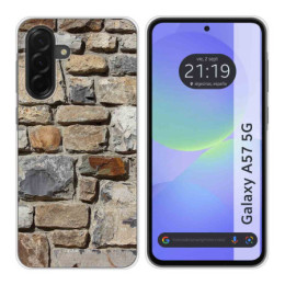 Funda Silicona para Samsung Galaxy A57 5G diseño Ladrillo...