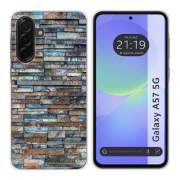 Funda Silicona para Samsung Galaxy A57 5G diseño Ladrillo...