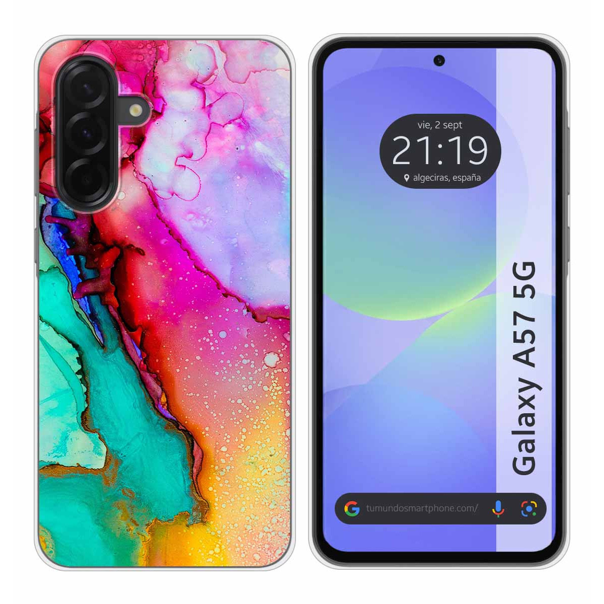 Funda Silicona para Samsung Galaxy A57 5G...