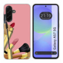 Funda Silicona para Samsung Galaxy A57 5G diseño Brochas Dibujos
