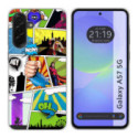 Funda Silicona para Samsung Galaxy A57 5G diseño Comic Dibujos