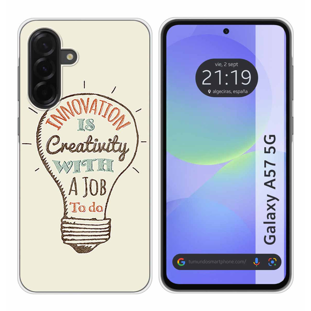 Funda Silicona para Samsung Galaxy A57 5G...