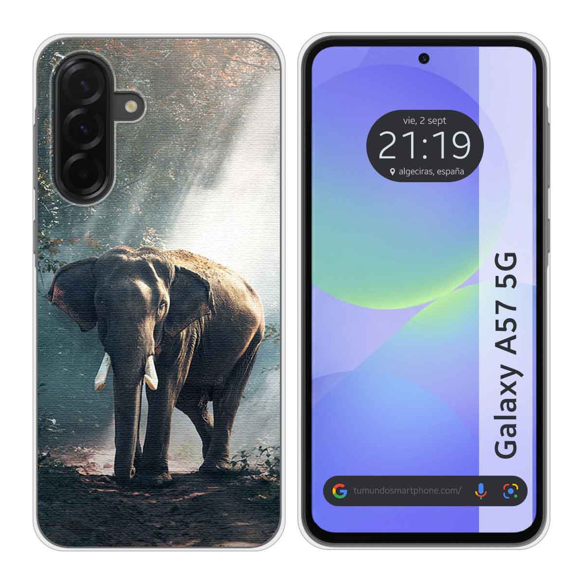 Funda Silicona para Samsung Galaxy A57 5G...
