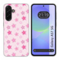Funda Silicona para Samsung Galaxy A57 5G diseño Flores Dibujos