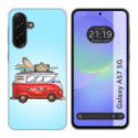 Funda Silicona para Samsung Galaxy A57 5G diseño Furgoneta Dibujos