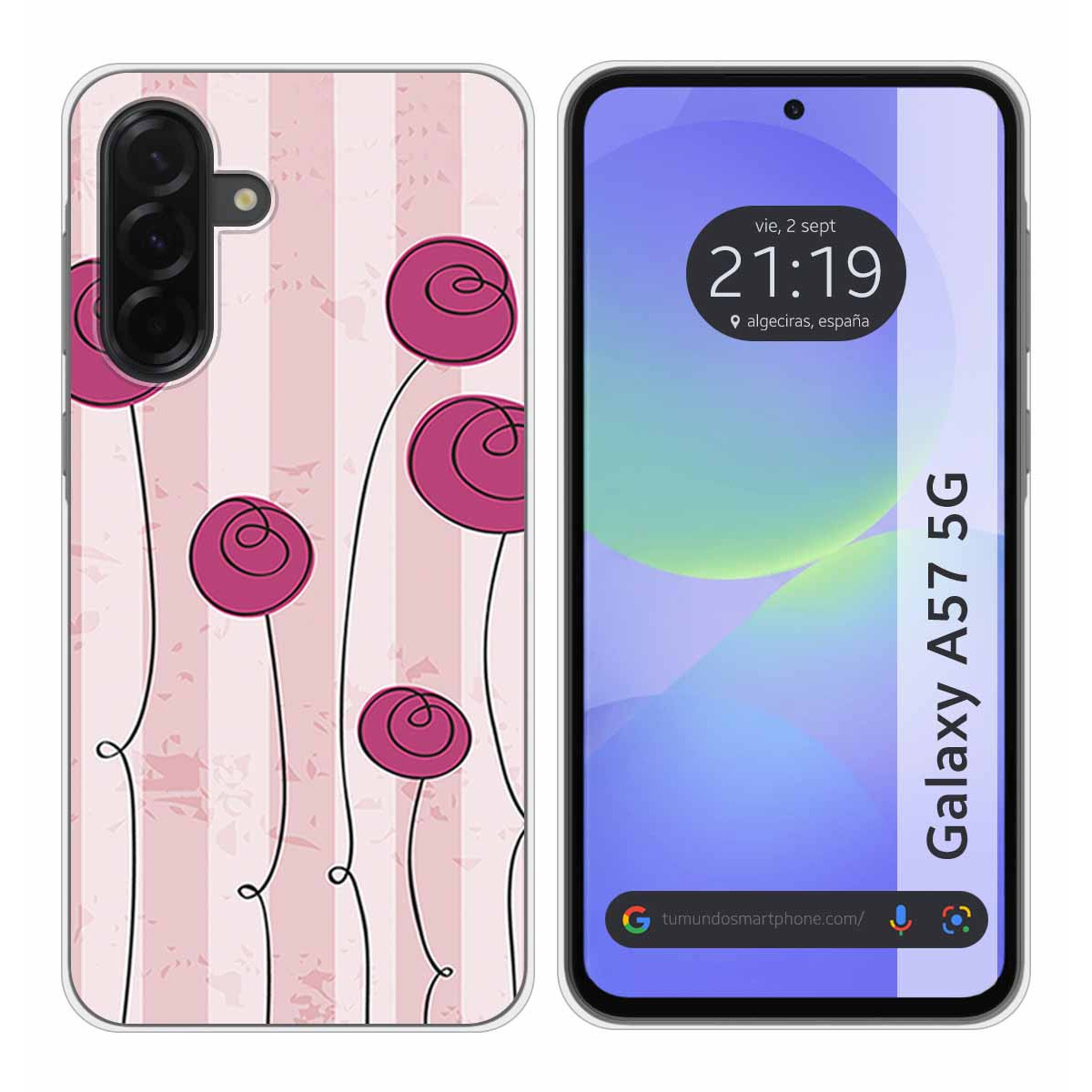 Funda Silicona para Samsung Galaxy A57 5G...