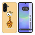 Funda Silicona para Samsung Galaxy A57 5G diseño Jirafa Dibujos