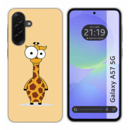 Funda Silicona para Samsung Galaxy A57 5G diseño Jirafa...