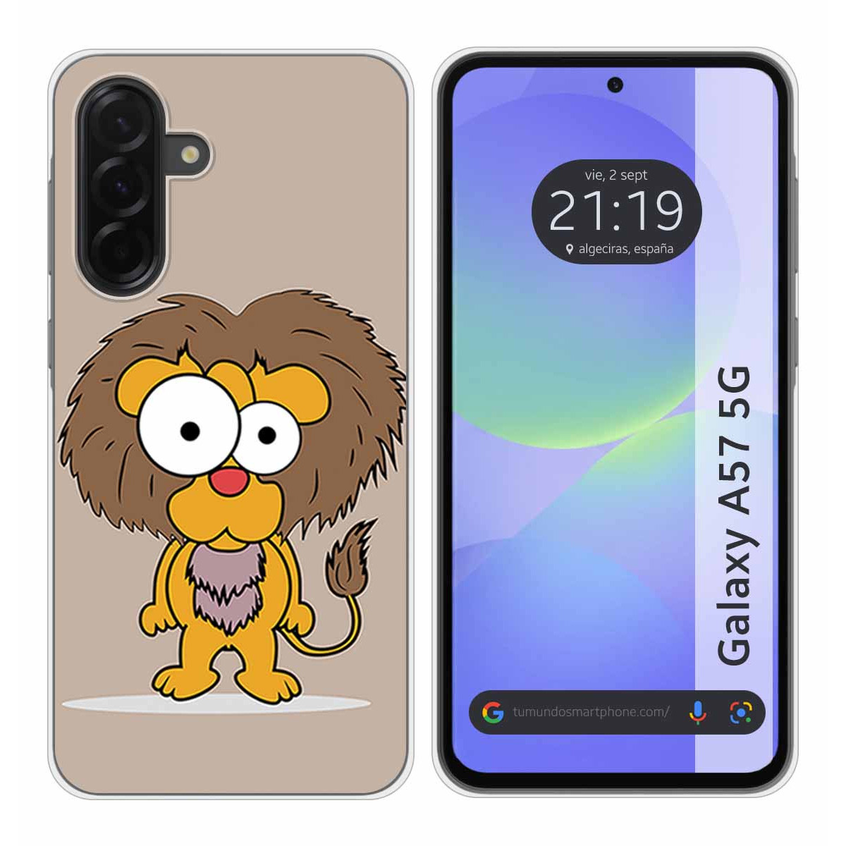 Funda Silicona para Samsung Galaxy A57 5G...