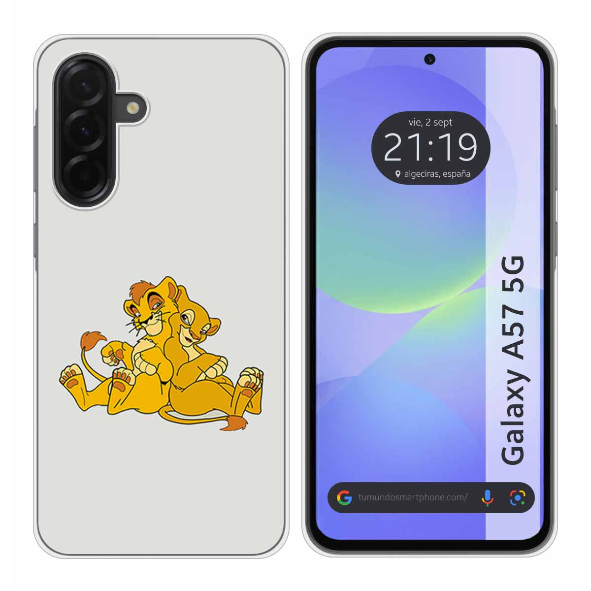 Funda Silicona para Samsung Galaxy A57 5G...