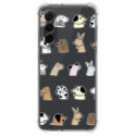 Funda Silicona Antigolpes para Samsung Galaxy A57 5G diseño Perros Dibujos