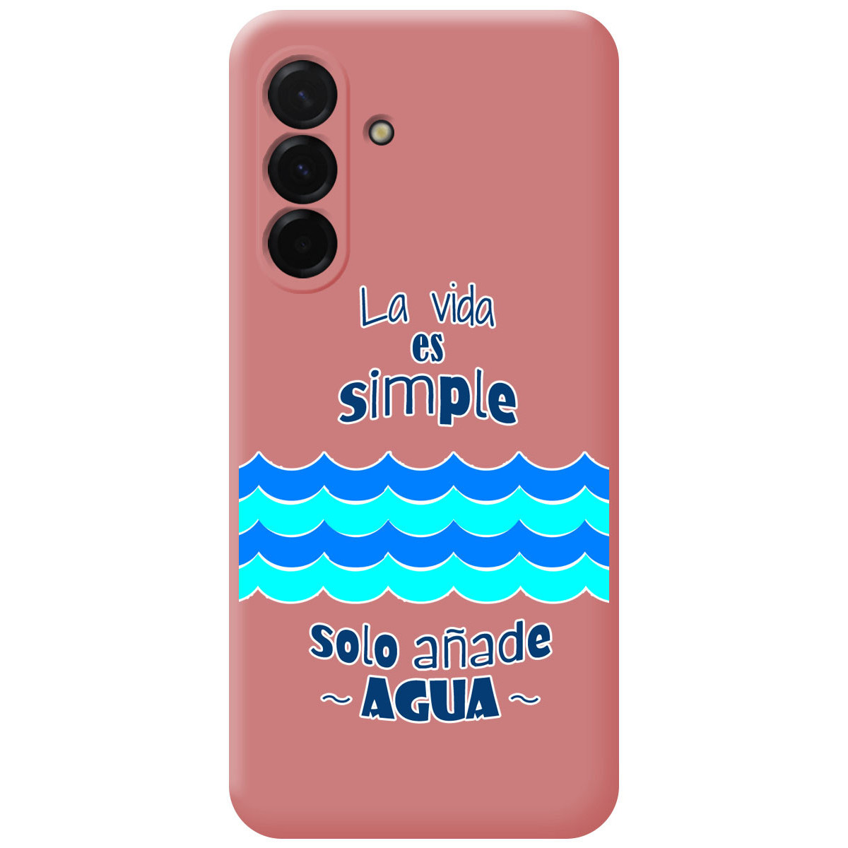 Funda Silicona Líquida Rosa para Samsung Galaxy...