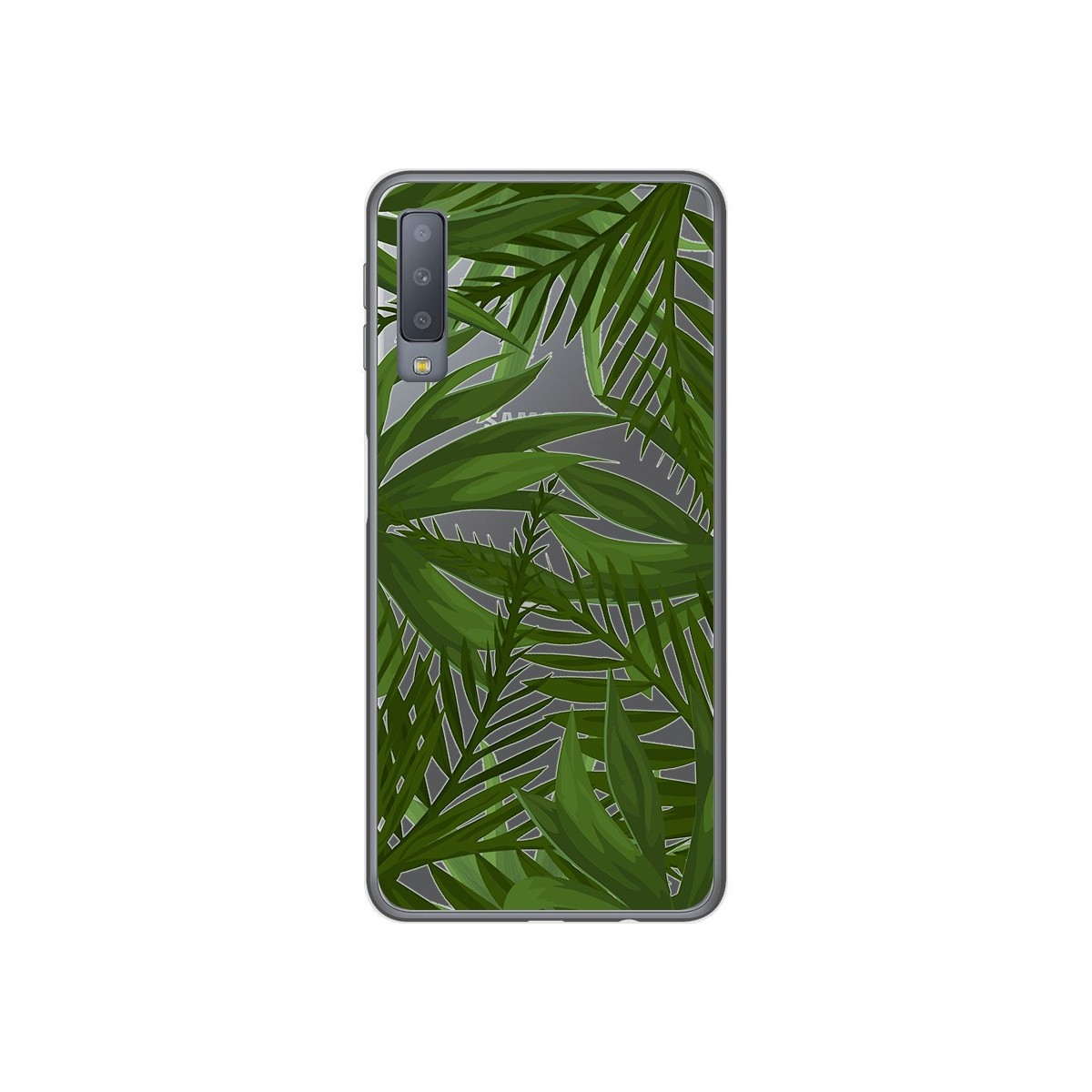 Funda Gel Transparente para Samsung Galaxy A7 (2018) diseño Jungla Dibujos