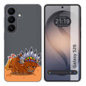 Funda Silicona Transparente para Samsung Galaxy S26+ Plus 5G diseño Bufalo Dibujos