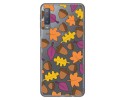 Funda Gel Transparente para Samsung Galaxy A7 (2018) diseño Otoño Dibujos