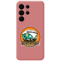 Funda Silicona Líquida Rosa para Samsung Galaxy S26 Ultra 5G diseño Adventure Dibujos