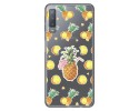 Funda Gel Transparente para Samsung Galaxy A7 (2018) diseño Piña Dibujos