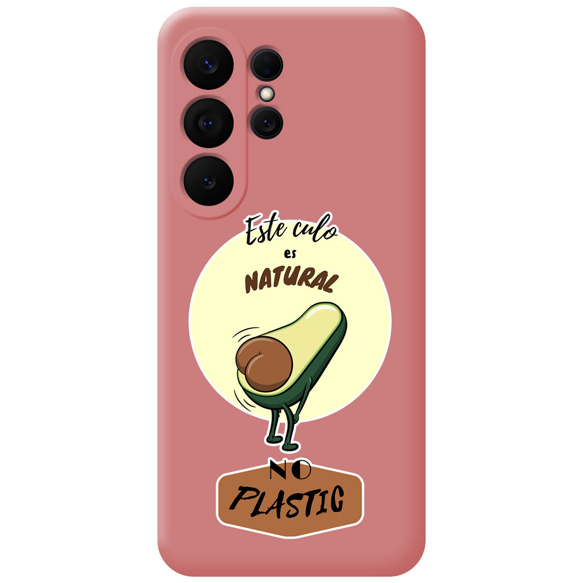 Funda Silicona Líquida Rosa para Samsung Galaxy S26 Ultra 5G diseño Culo Natural Dibujos